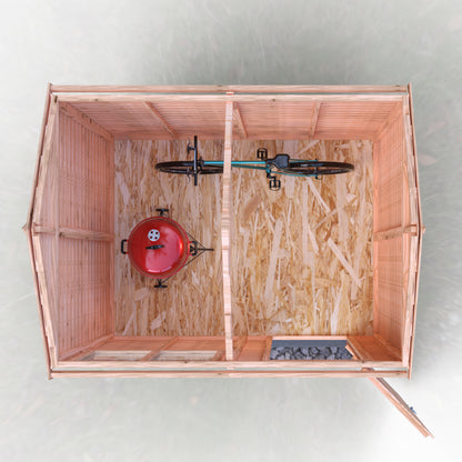 Shire 8x6 Overlap Single Door Apex Amaryllis Shed OVSR0806DOL-1AA