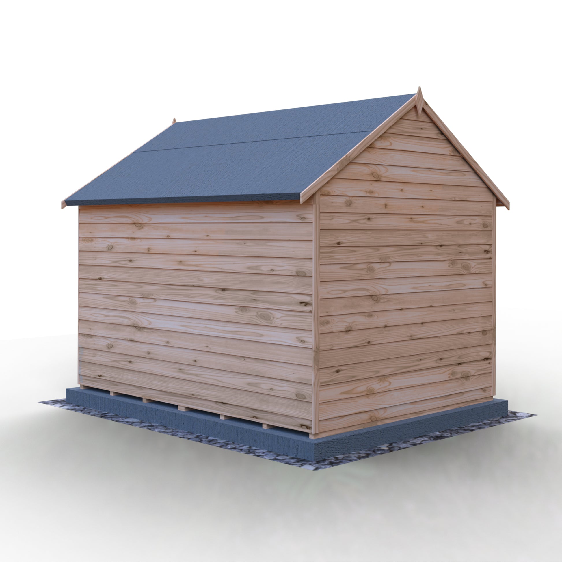 Shire 8x6 Overlap Single Door Shed with Window OVEW0806DOL-1AA