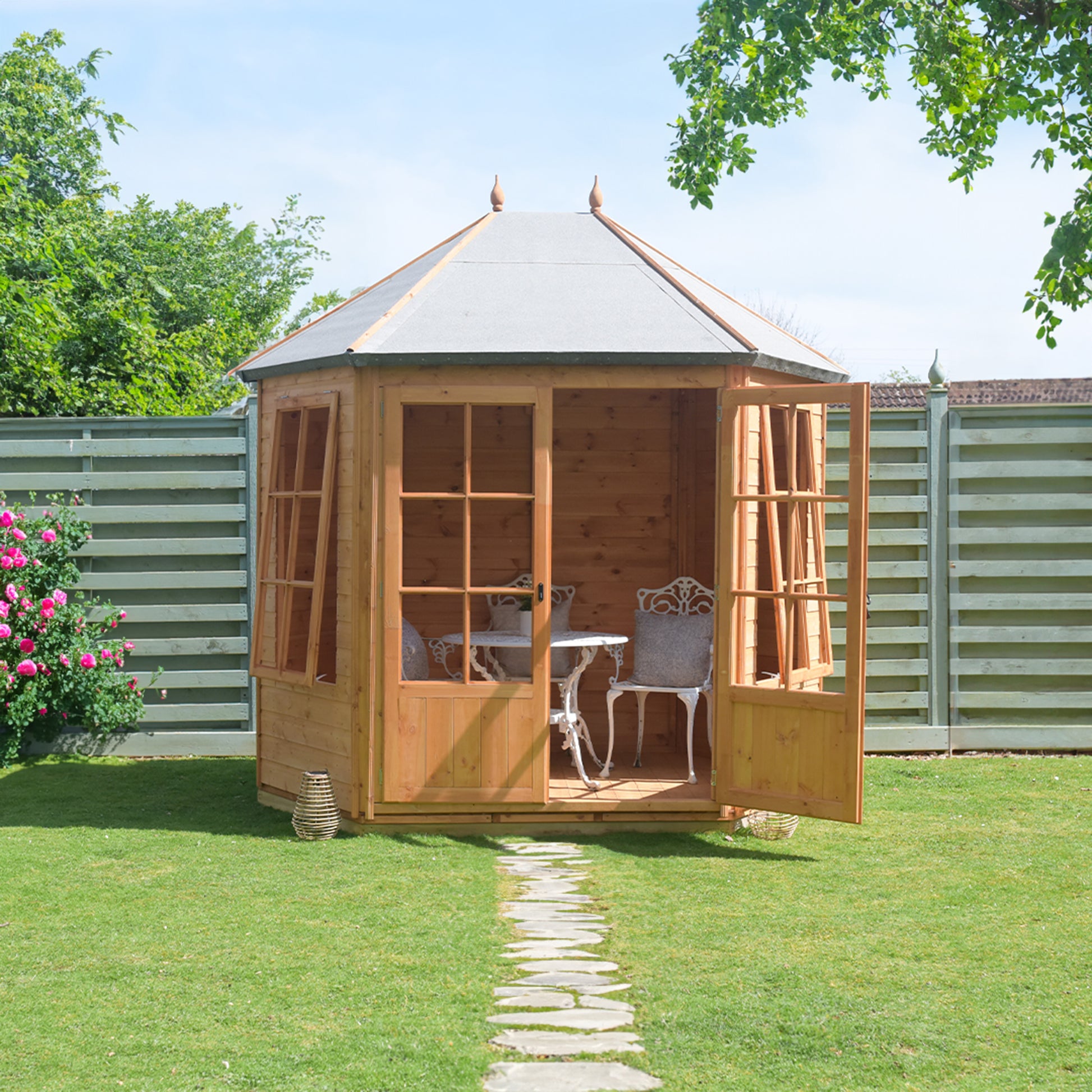 Shire 8x6 Windermere Summerhouse WIND0807DSL-1AA