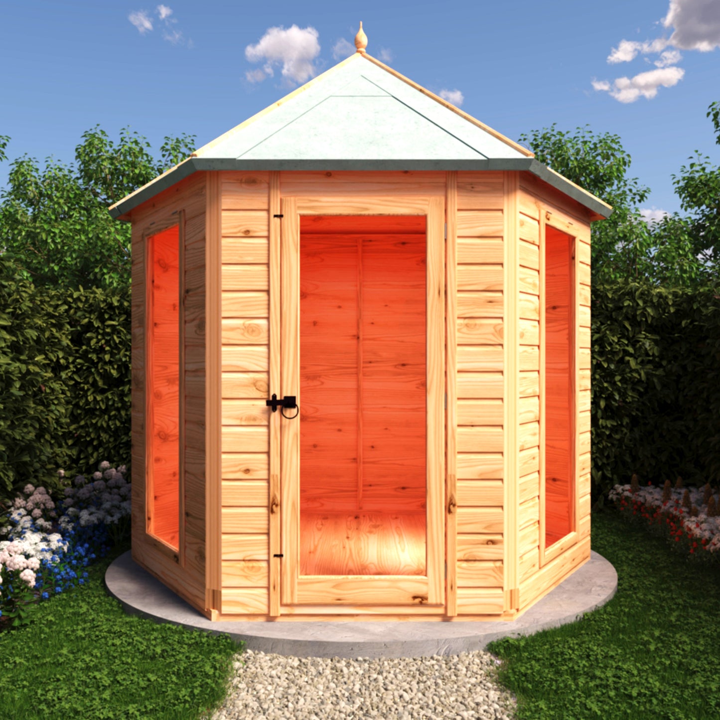 Shire 8x7 Welburn Summerhouse WELB0807DSL-1AA