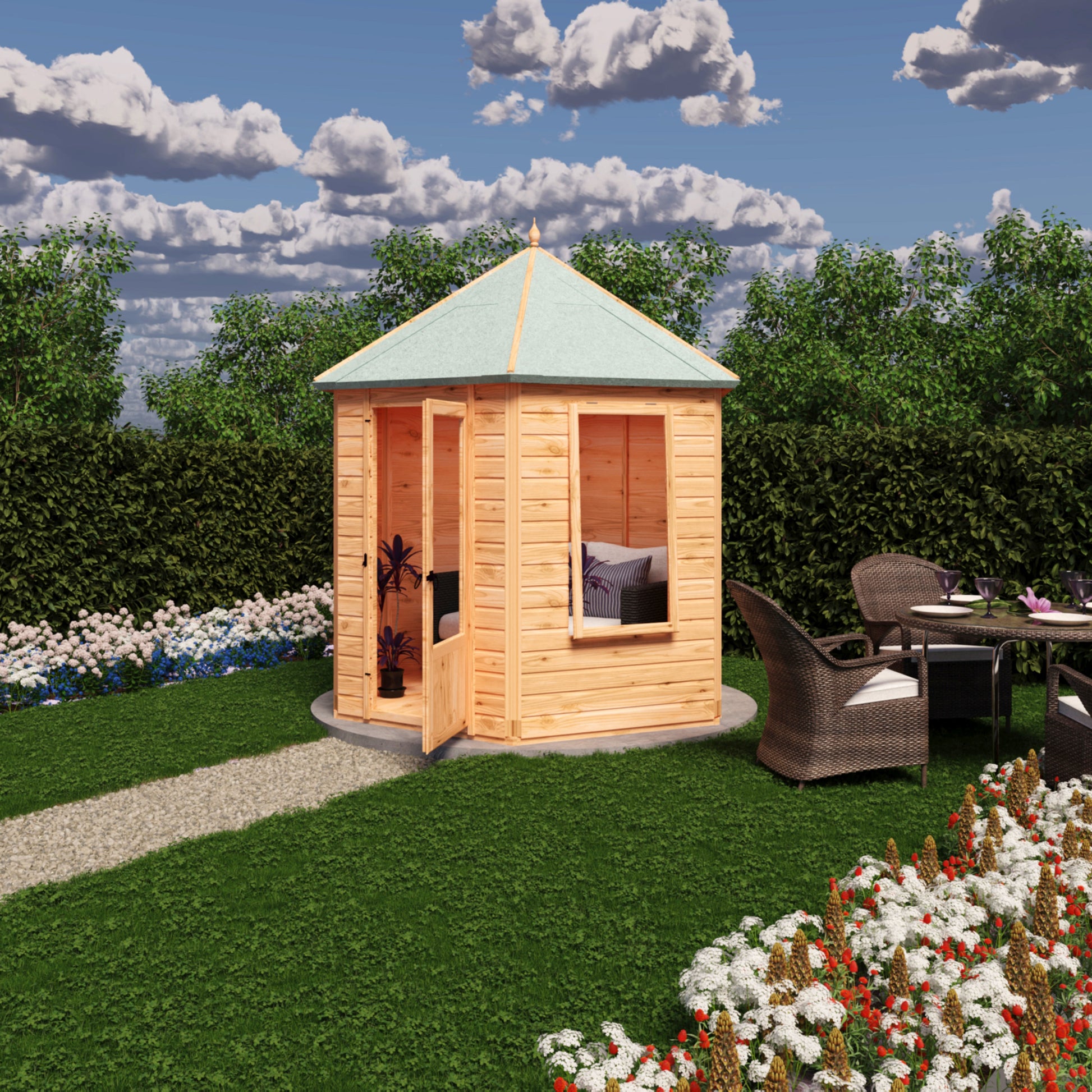 Shire 8x7 Welton Summerhouse WELT0807DSL-1AA