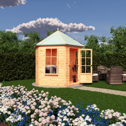 Shire 8x7 Welwick Summerhouse WELW0807DSL-1AA
