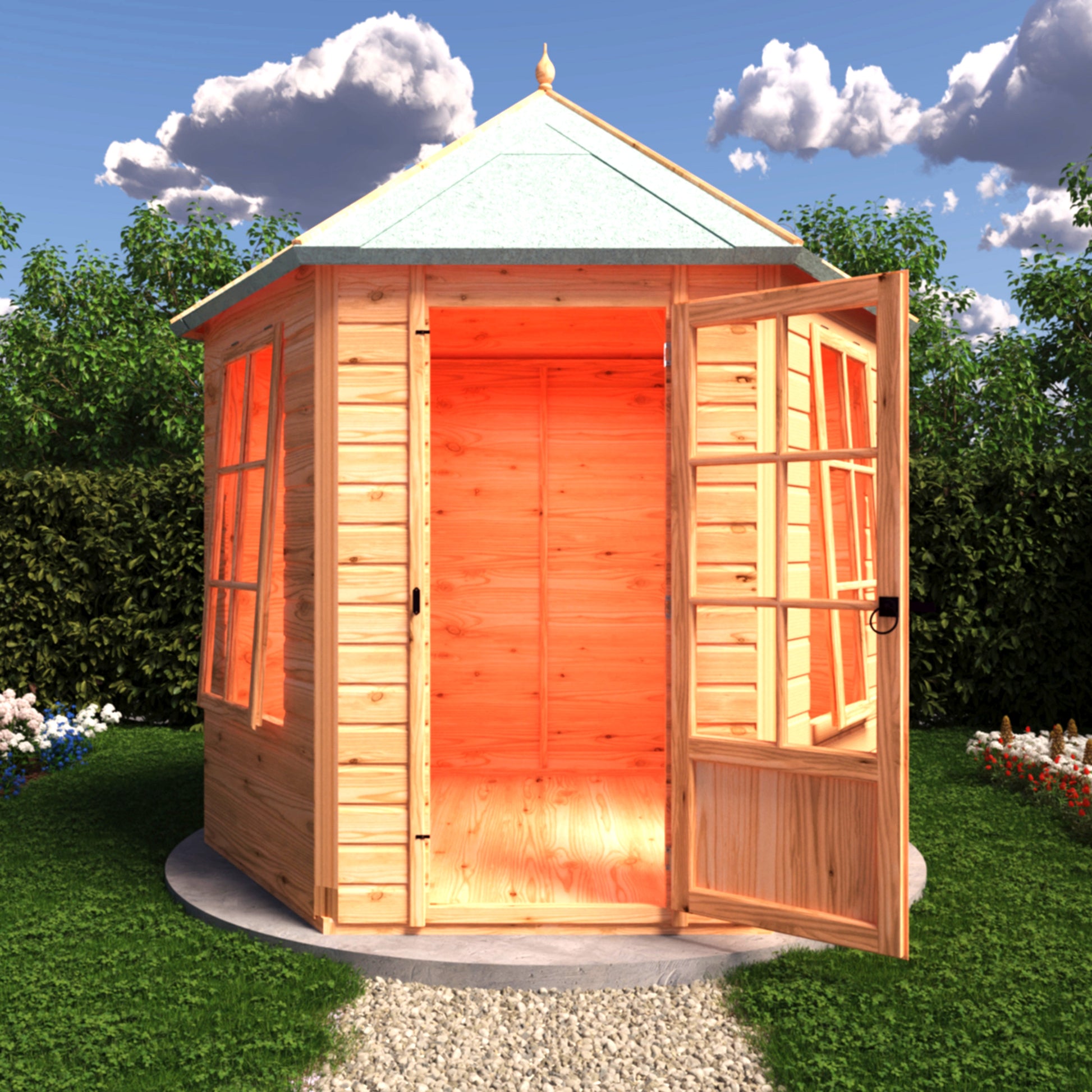 Shire 8x7 Welwick Summerhouse WELW0807DSL-1AA