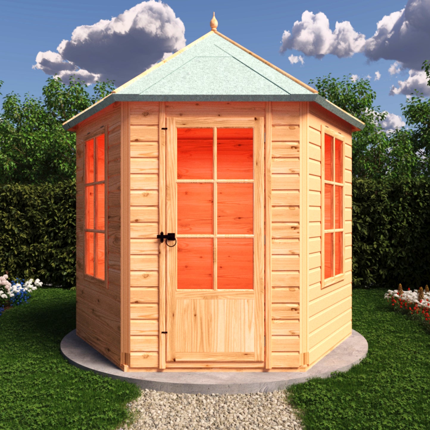 Shire 8x7 Welwick Summerhouse WELW0807DSL-1AA