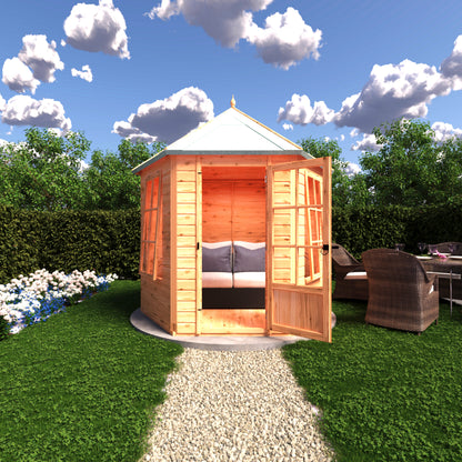 Shire 8x7 Welwick Summerhouse WELW0807DSL-1AA