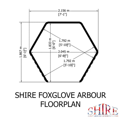 Shire Arbour ARBO0706PSL-1AA