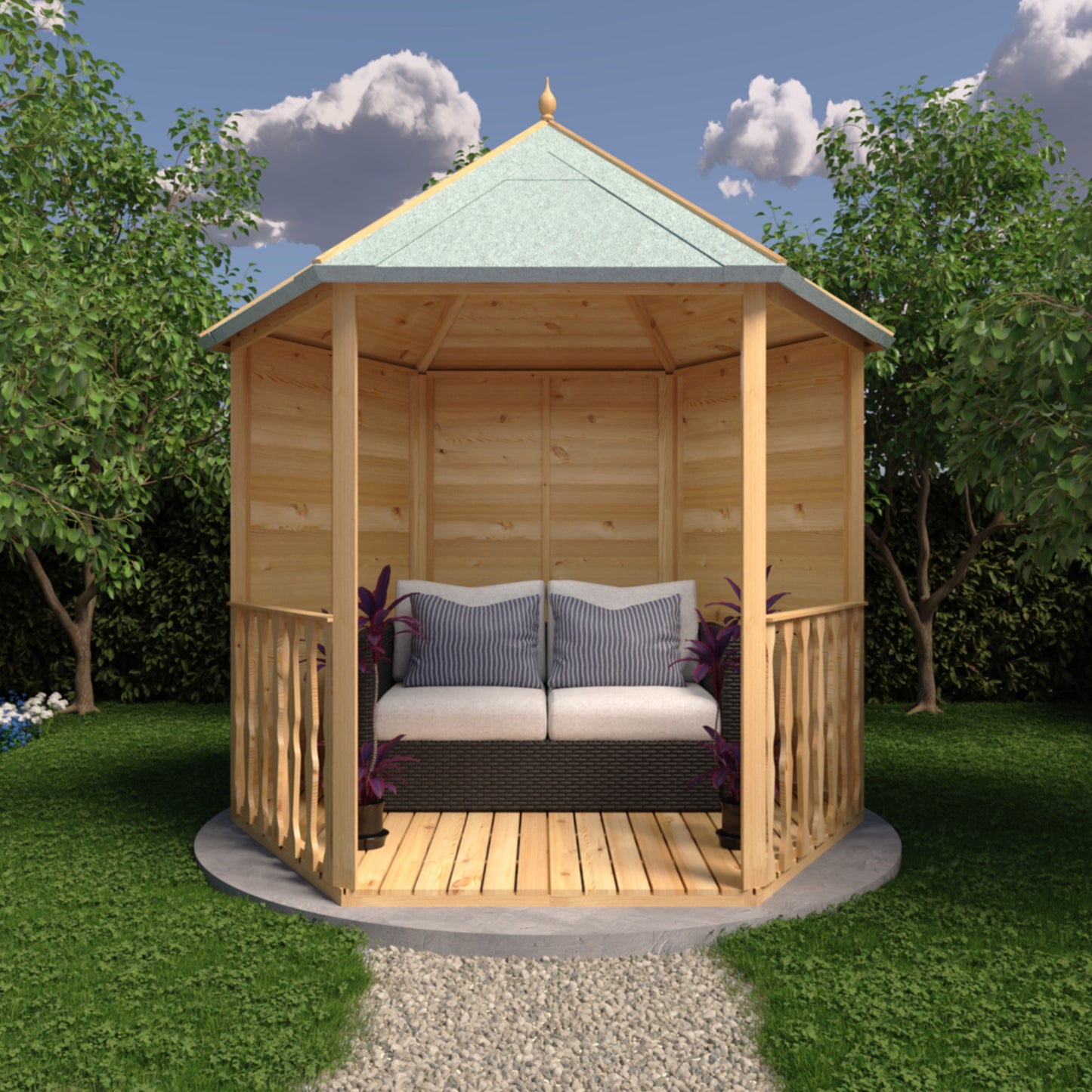 Shire Gazebo 8x7 GAZE0807DSL-1AA