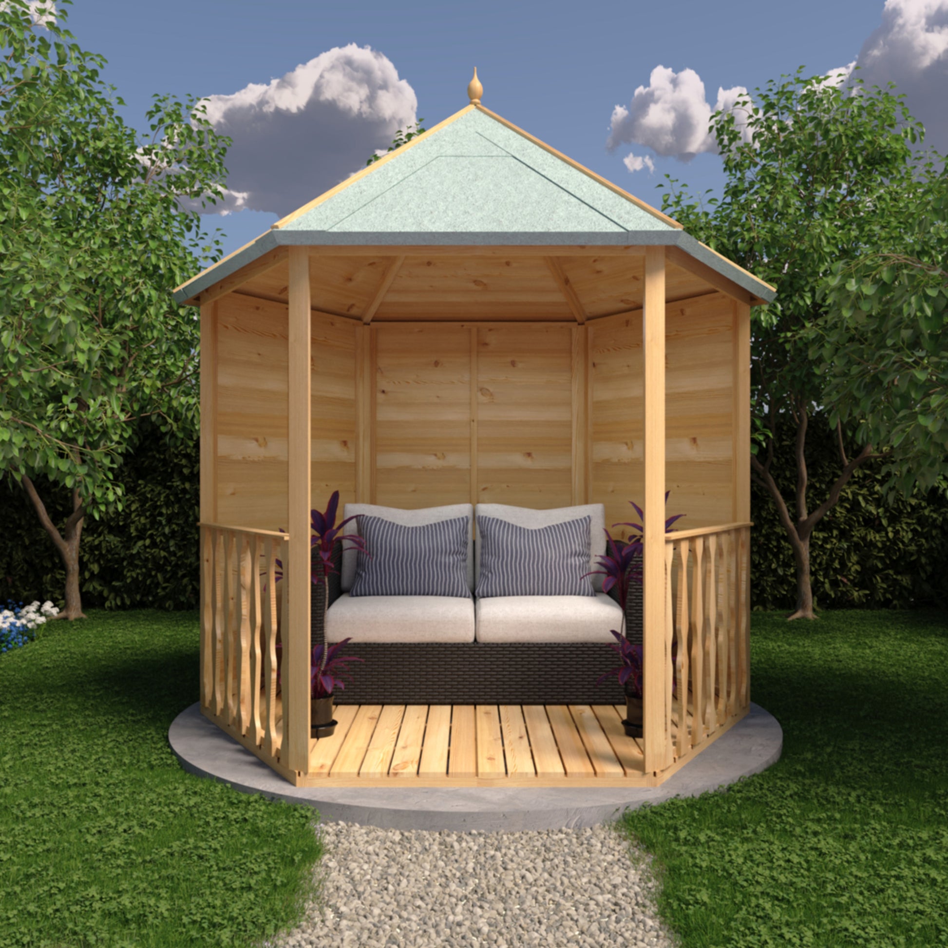 Shire Gazebo 8x7 GAZE0807DSL-1AA