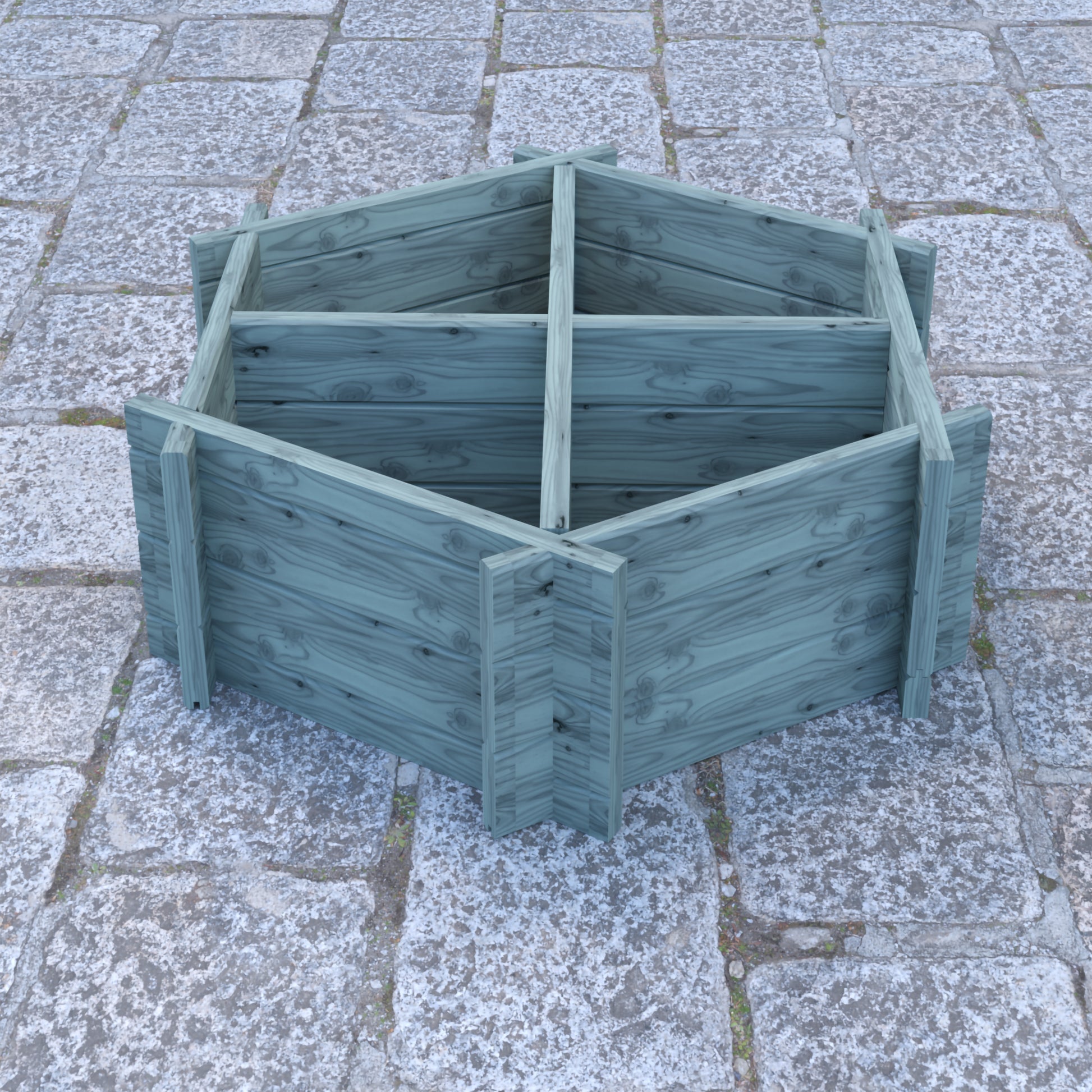 Shire Hexagonal Planter (4) HEX40505L28-1AA