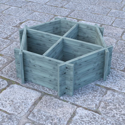 Shire Hexagonal Planter (4) HEX40505L28-1AA