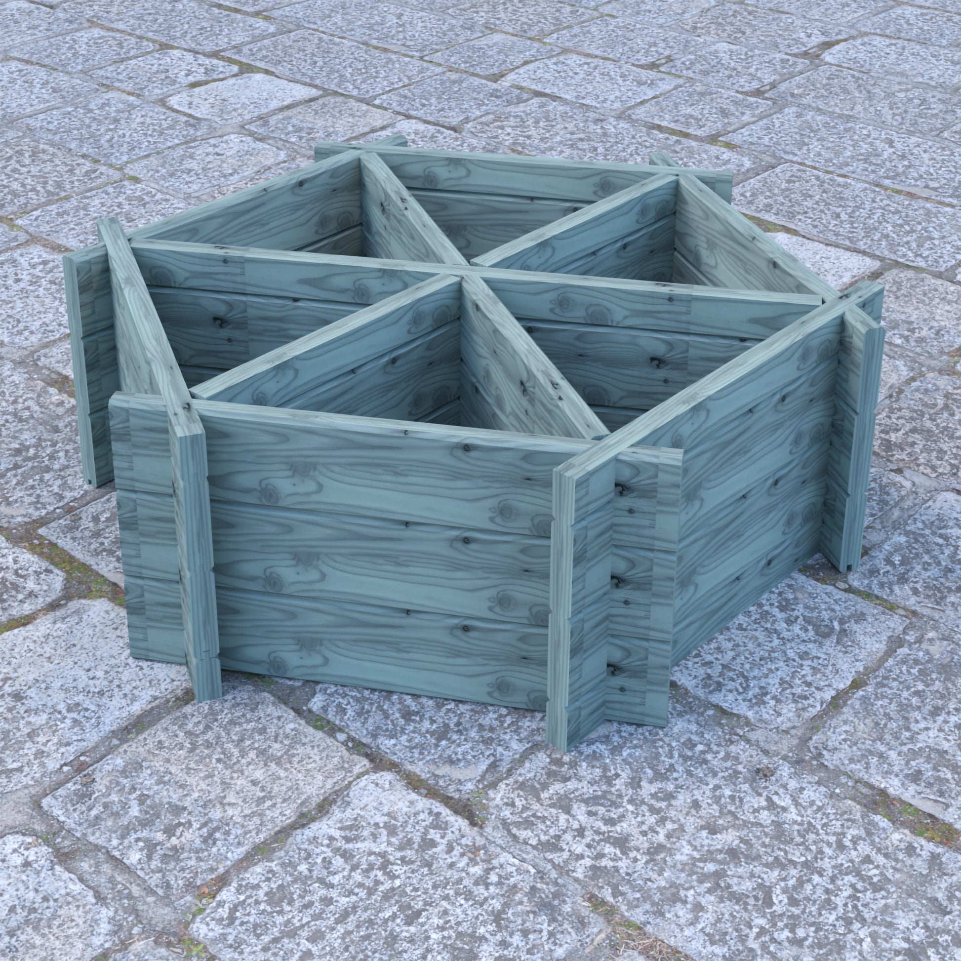 Shire Hexagonal Planter (6) HEX60505L28-1AA