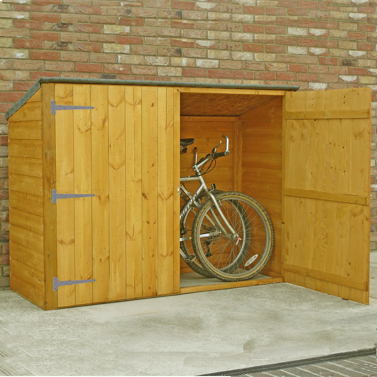 Shire Pent Shiplap Bike Store No Floor BIPT0603DSL-1AA