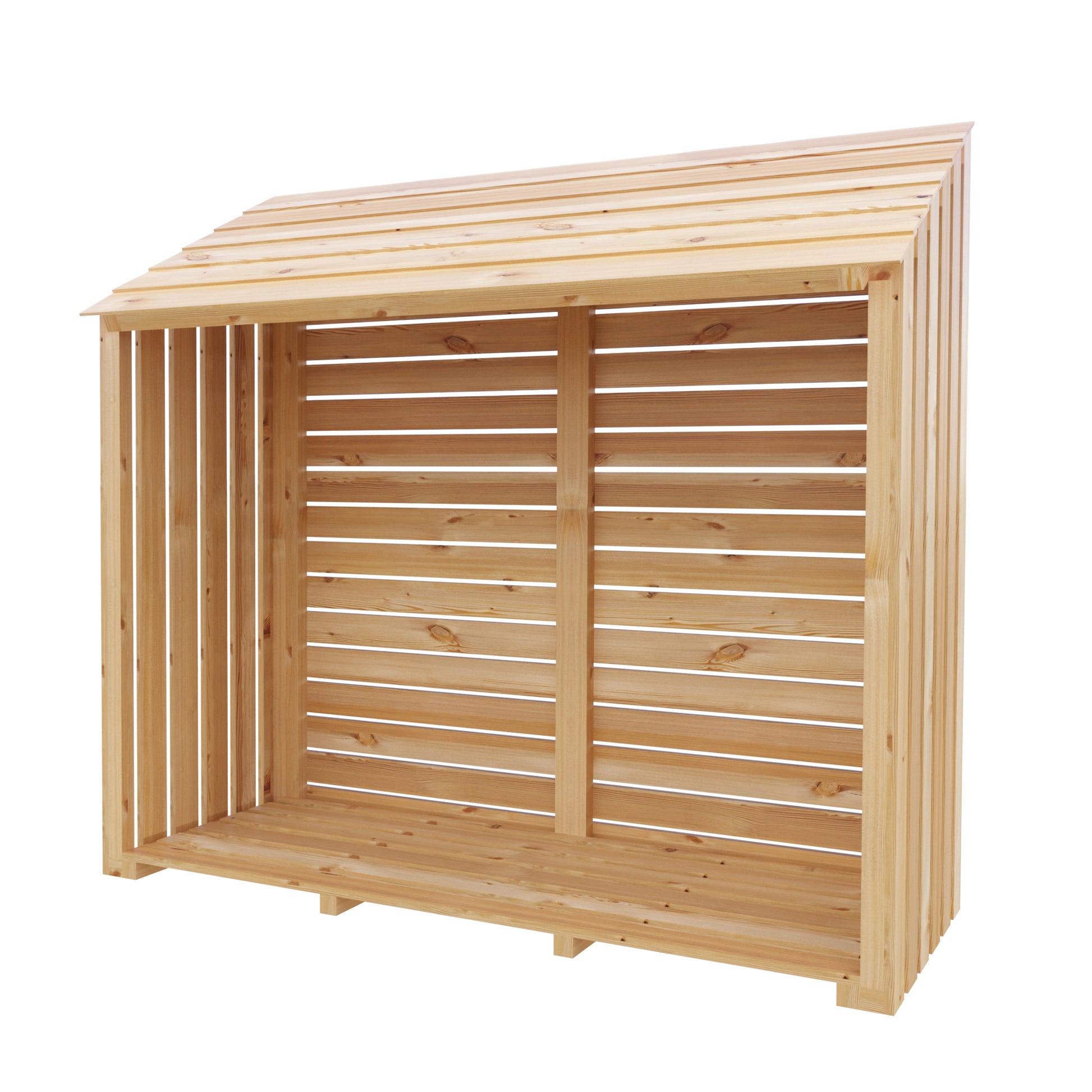 Shire Small Wooden Log Store LOGS0101DSL-1AA