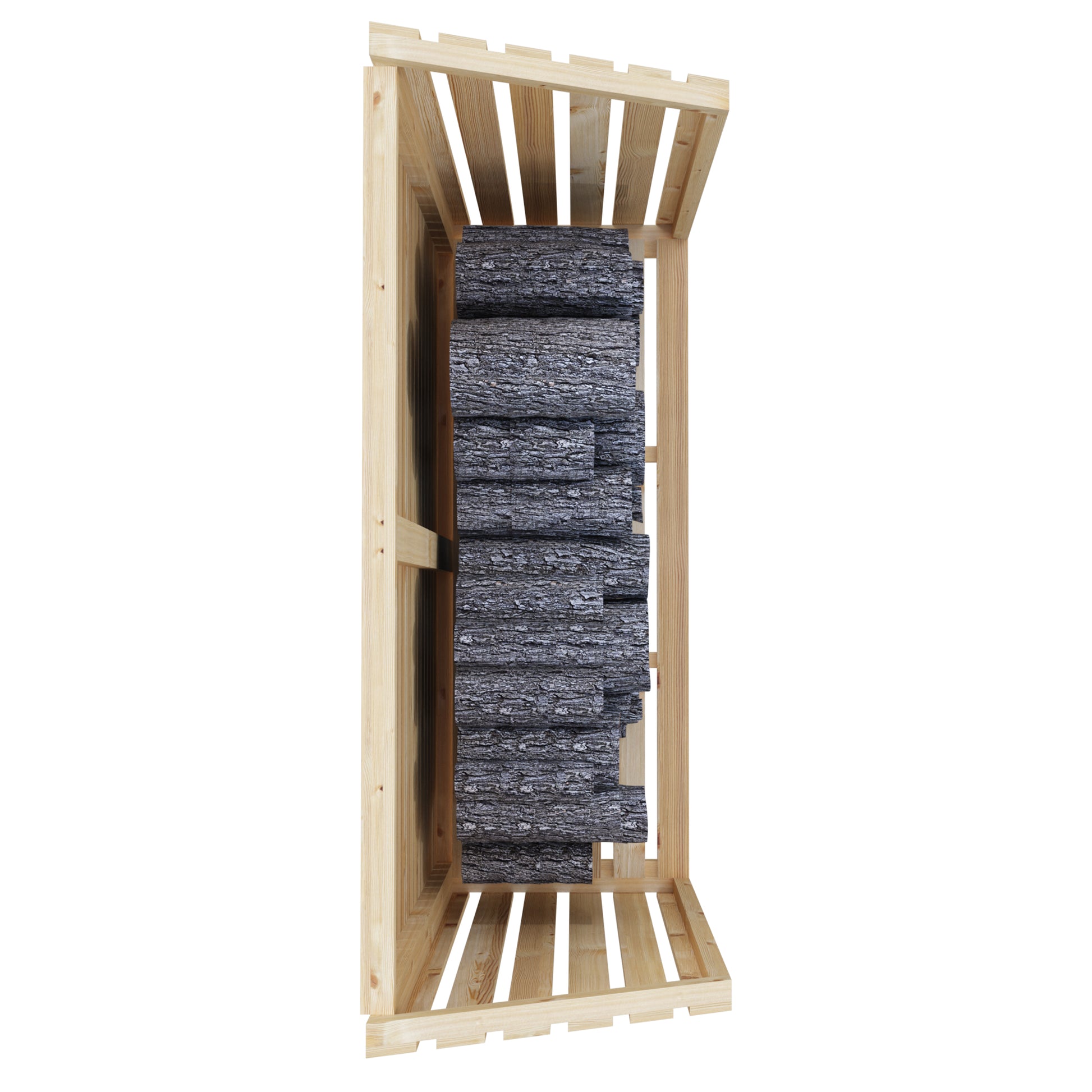 Shire Small Wooden Log Store LOGS0101DSL-1AA